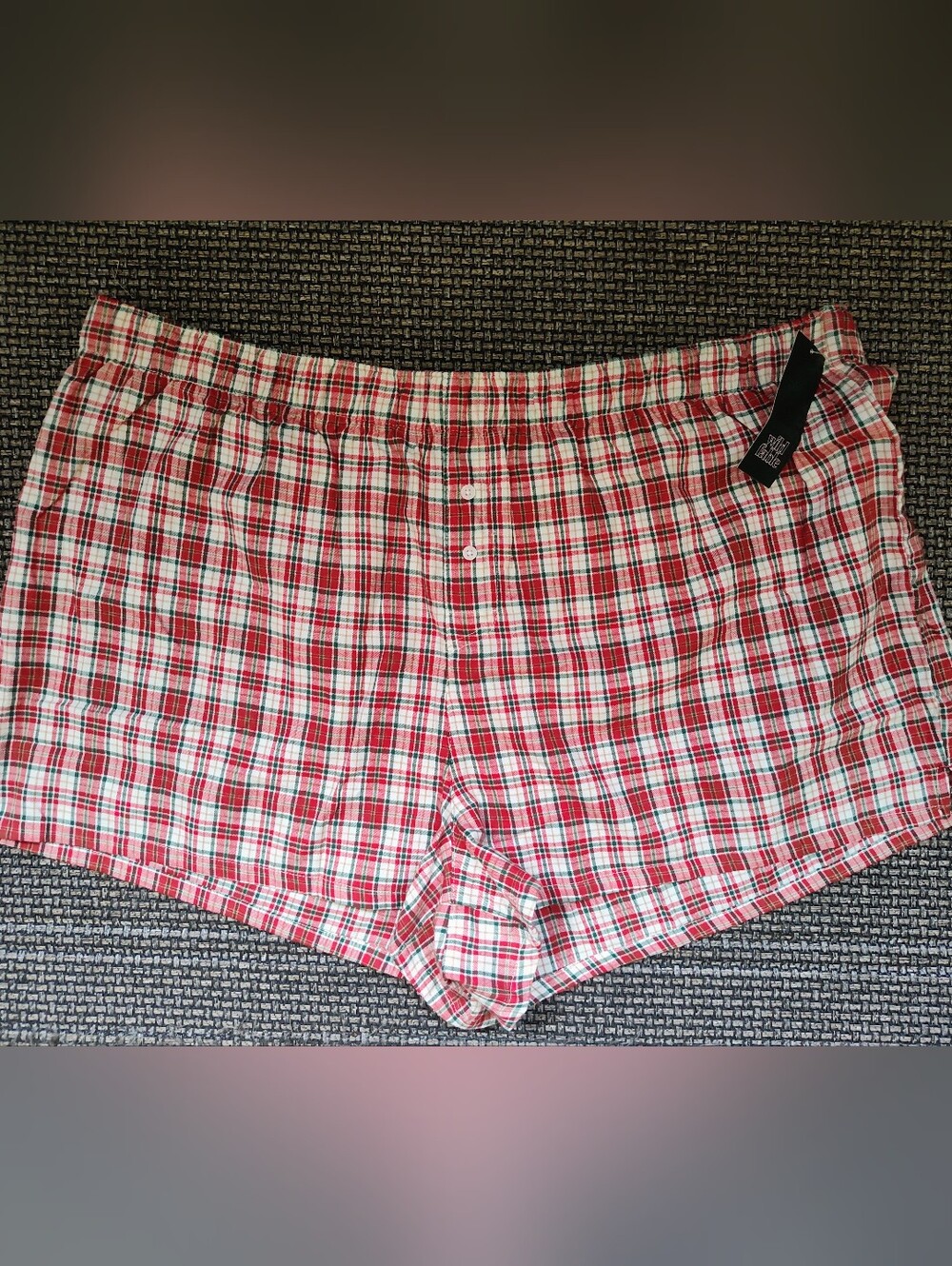 Wild Fable Plaid Pajama Shorts, 2X